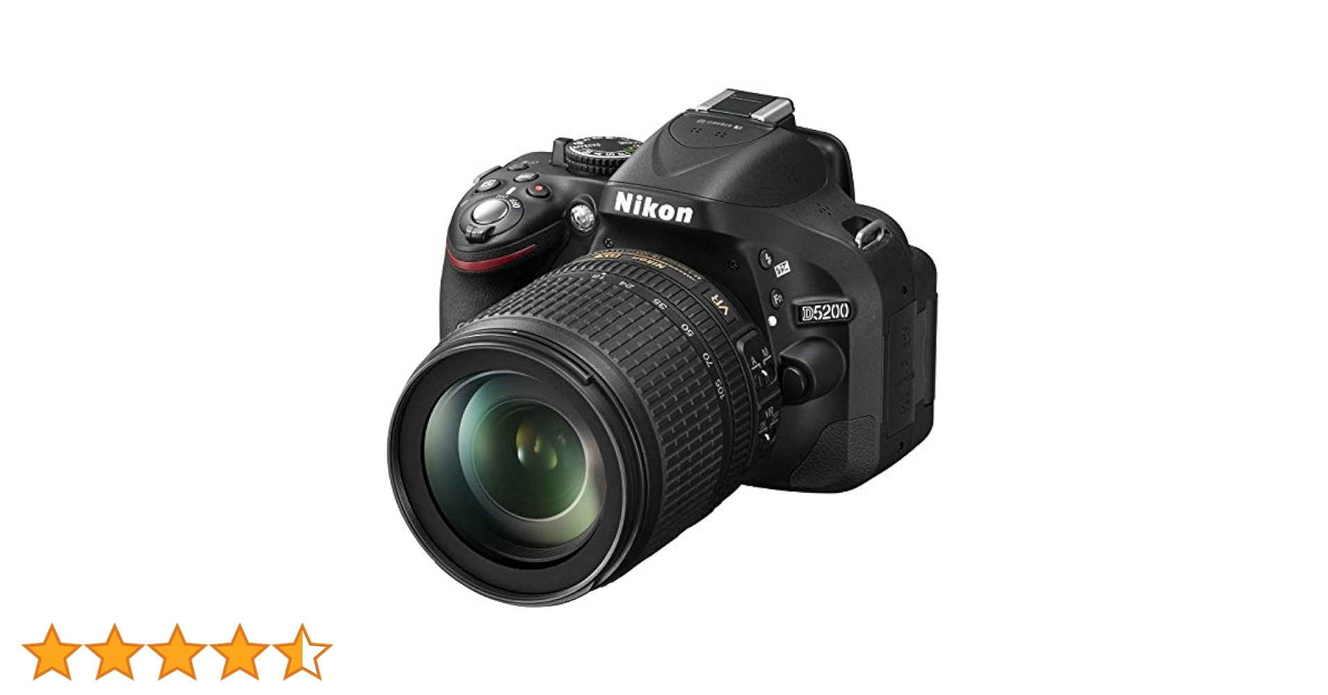 Nikon D5200 Appareil photo numérique Reflex 24,71 Mpix Kit